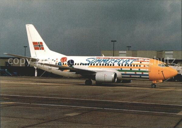 Flugzeuge Zivil Braathens Safe Sommerflyet Boeing B737-