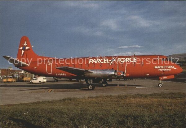 Flugzeuge Zivil Parcel Force British World Vc.Viscount