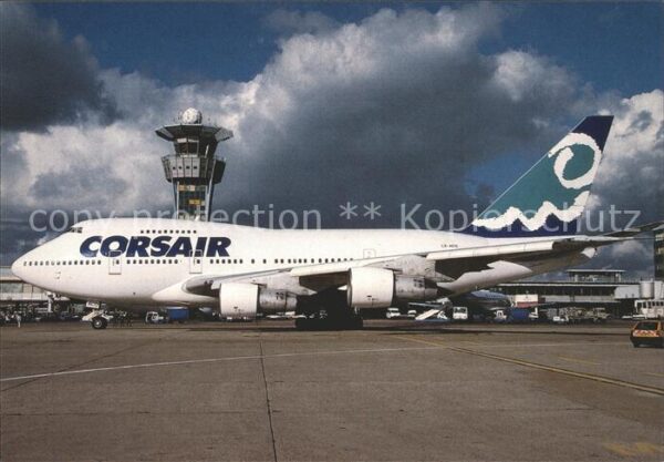 Flugzeuge Zivil Corsaier Boeing B747 SP LX-ACO