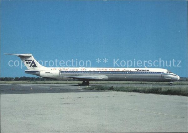 Flugzeuge Zivil Aviaco MCD Douglas MD-88 EC-FOF cn 5330