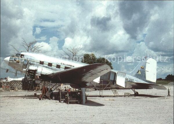 Flugzeuge Zivil Aliansa Colombia McDDouglas DC-3C HK-33