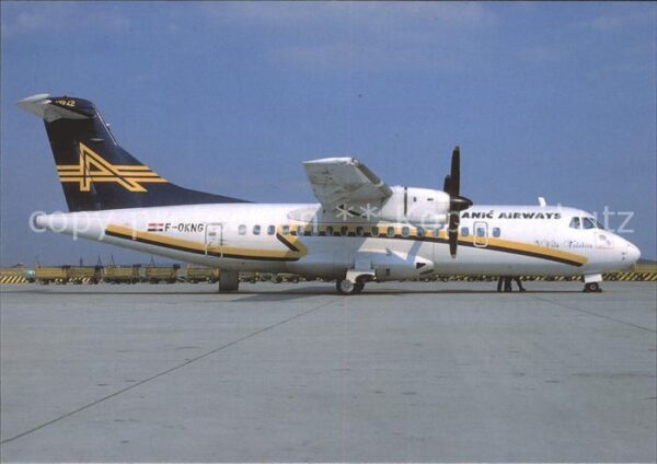 Flugzeuge Zivil Anic Airways ATR-42-300 F-OKNG c/n 302