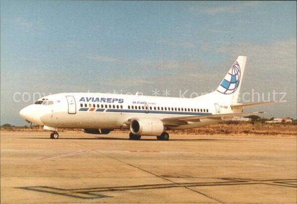 Flugzeuge Zivil Aviareps Air Atlanta Boeing 737-3YO TF-