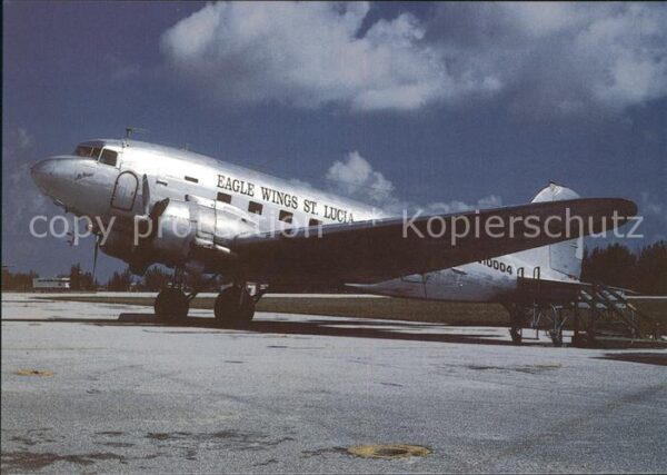 Flugzeuge Zivil Eagle Wings St. Lucia McDDouglas DC-3 N