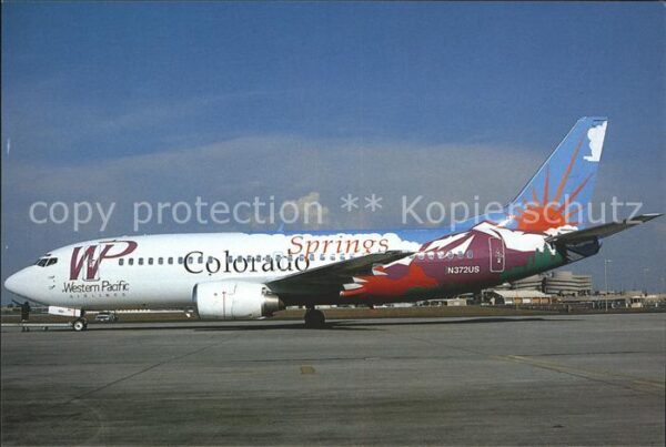 Flugzeuge Zivil Colorado Springs Western Pacific Boeing