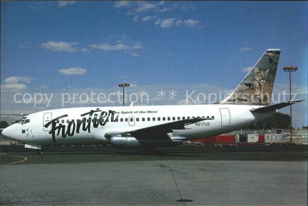 Flugzeuge Zivil Frontier The Spirit of the West Boeing