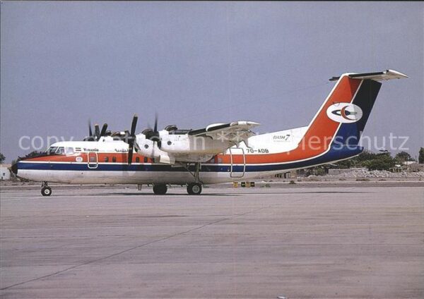 Flugzeuge Zivil Yemenia De Havilland DHC7-102 Dash 7 7O