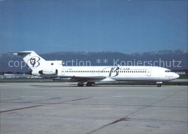 Flugzeuge Zivil Belair Boeing 727-2H3 Adv. F-GGGR cn 20
