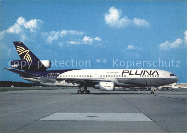 Flugzeuge Zivil Pluna MCD Douglas DC-10-30 PP-MW cn 478