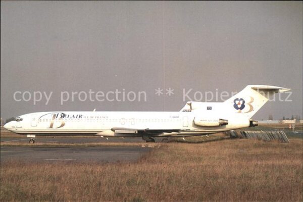 Flugzeuge Zivil Belair Ile de France B-727-2H3 advanced