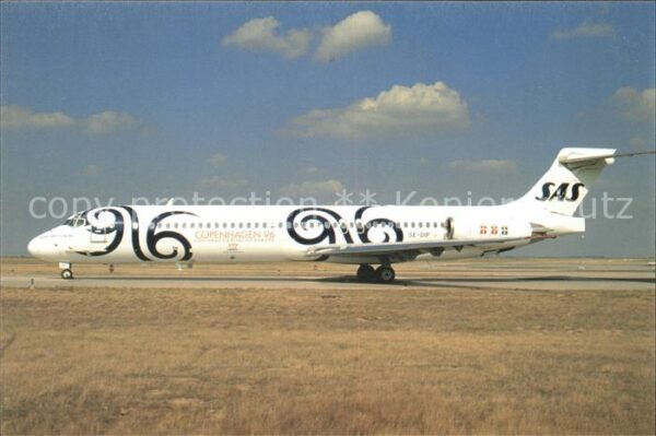 Flugzeuge Zivil SAS Copenhagen 96 MD 87 SE-DIP c/n 5301