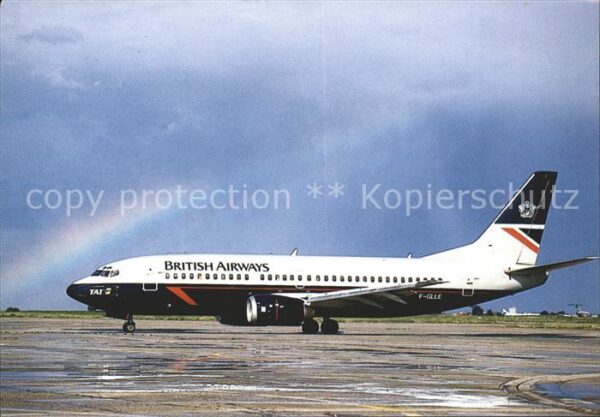 Flugzeuge Zivil British Airways TAT Boeing 737-300 F-GL