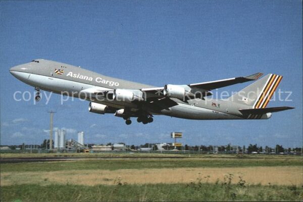 Flugzeuge Zivil Asiana Airlines Cargo Boeing 747-48EF H