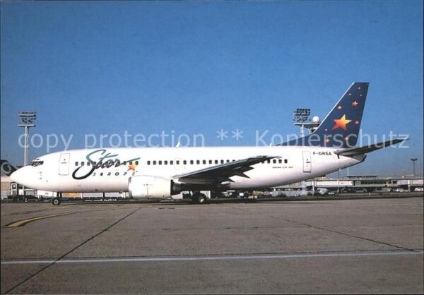 Flugzeuge Zivil Star Europe Boeing 737-300 F-GRSA