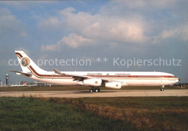Flugzeuge Zivil Egypt Air A340.312 A40-LE