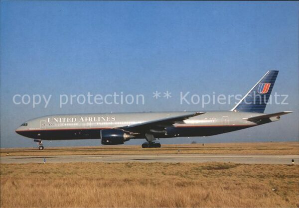 Flugzeuge Zivil United Airlines Boeing B777 N767UA