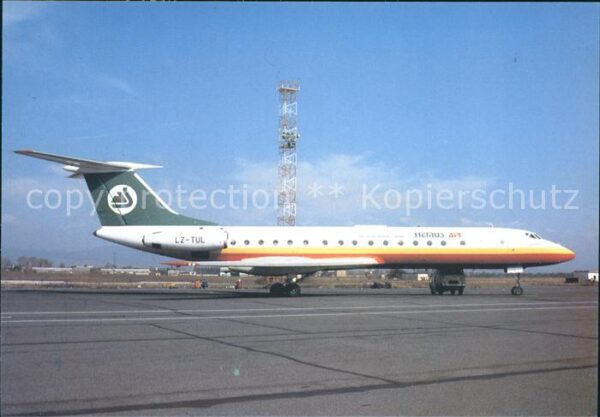 Flugzeuge Zivil Hemus Air TU-134 LZ-TUL