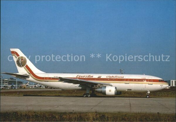 Flugzeuge Zivil Egypt Air A300 SU-BCC