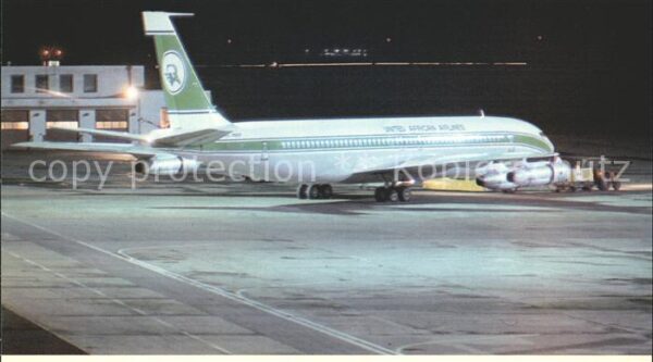 Flugzeuge Zivil United African Airways boeing 707-351C