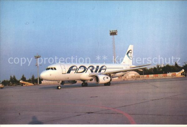 Flugzeuge Zivil Adria Airways A320-231 YU-AOA