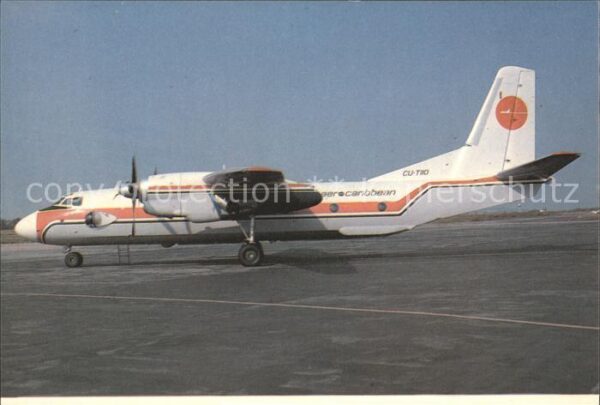 Flugzeuge Zivil Aerocaribean Antonov 26 CU-T110