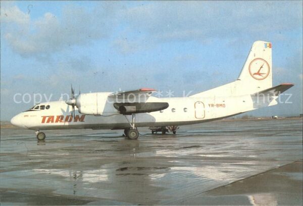 Flugzeuge Zivil Tarom Antonov AN-24RV YR-BMO
