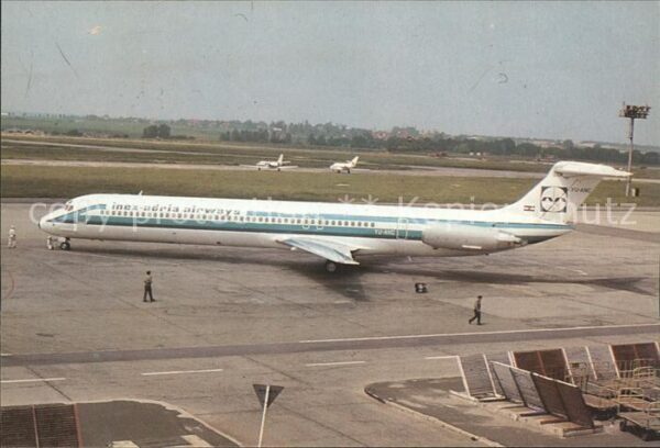 Flugzeuge Zivil Inex Adria Airways McDonnell Douglas DC