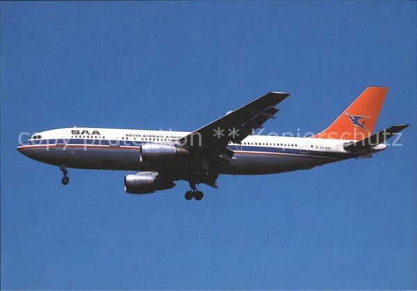 Flugzeuge Zivil SAA South African Airways A300B2 ZS-SDA