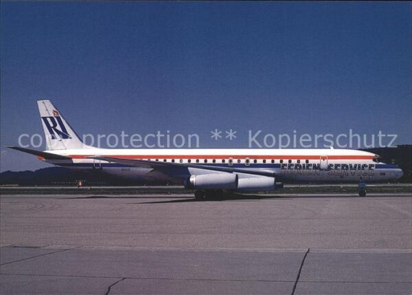 Flugzeuge Zivil Ferien Service Rich International DC-8-