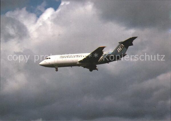 Flugzeuge Zivil Birmingham European Airways BAC 111-400
