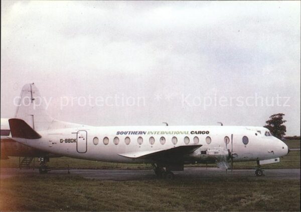 Flugzeuge Zivil Southern International Cargo Vickers Vi