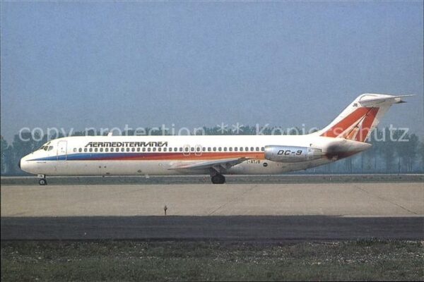 Flugzeuge Zivil Aermediterranea Douglas DC9 I-ATJB