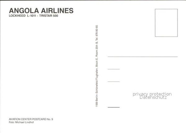 Flugzeuge Zivil Linhas Aereas de Angola Lockheed L-1011 – Bild 2