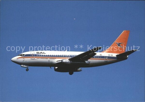 Flugzeuge Zivil South African Airways Boeing 737-244 Ad
