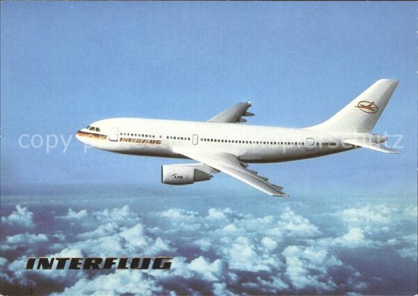 Flugzeuge Zivil Interflug A310
