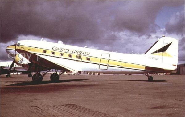 Flugzeuge Zivil Contact Airways Douglas DC-3 C-GZDF