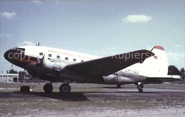 Flugzeuge Zivil Bolivian Airways Curtiss C-46 Commando