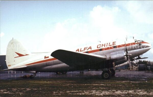 Flugzeuge Zivil Alfa Chile Curtiss C-46 Commando