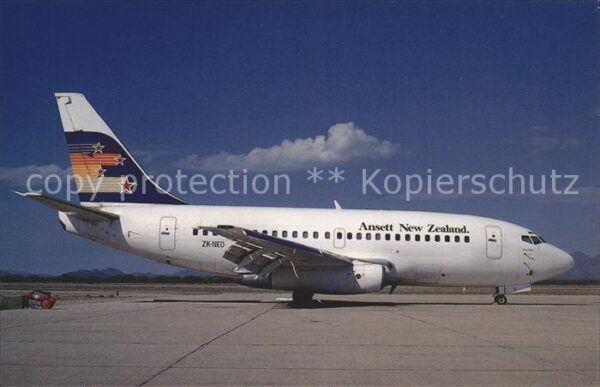 Flugzeuge Zivil Ansett New Zealand Boeing 737-112 c/n 1