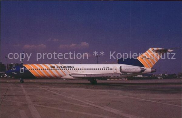 Flugzeuge Zivil Air Columbus Boeing 727-2J4 c/n 20765 C