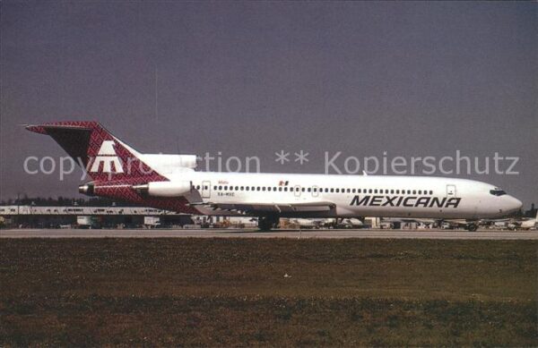 Flugzeuge Zivil Mexicana Boeing 727-264 c/n 22663 XA-MX