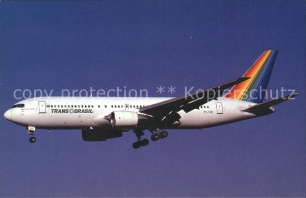 Flugzeuge Zivil Trans Brasil Boeing 767-2Q4 c/n 22923 P