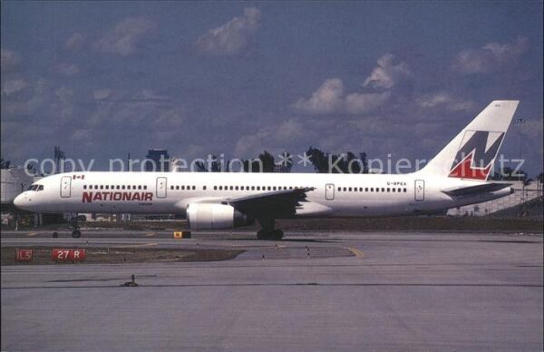Flugzeuge Zivil Nationair Boeing 757-236 ER c/n 24370 G