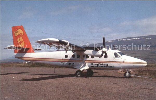 Flugzeuge Zivil Fluglelag Nordurland DHC-6-300 TF-JMC c
