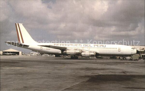 Flugzeuge Zivil Aeronaves Del Peru Boeing 707-351 OB-14