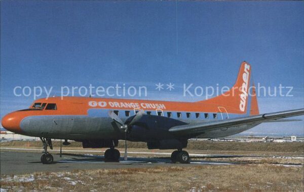 Flugzeuge Zivil Aspen Airways Go Orange Crush Convair C