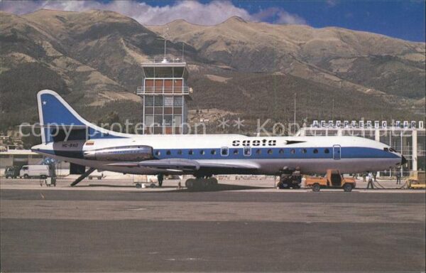 Flugzeuge Zivil Saeta Ecuador SE-210 Caravelle HC-BAD