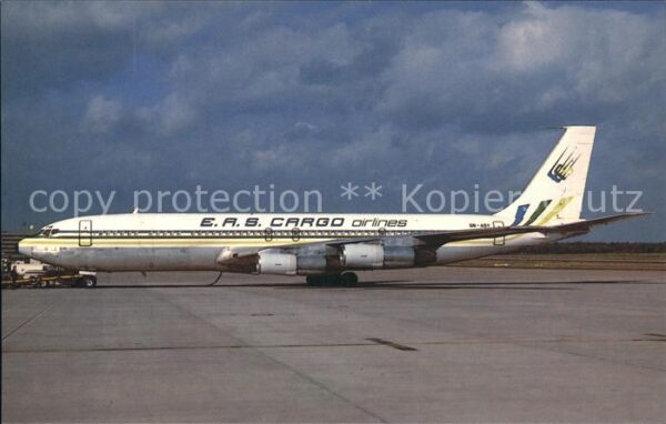 Flugzeuge Zivil EAS Cargo Airlines Boeing 707-351C 5N-A