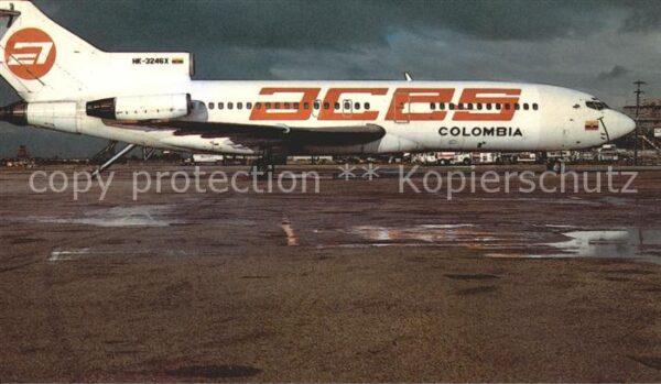 Flugzeuge Zivil ACES Colombia Boeing 727-46 HK-3246X c/