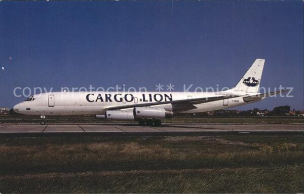 Flugzeuge Zivil Cargo Lion McDDouglas DC-8-62CF c/n 459